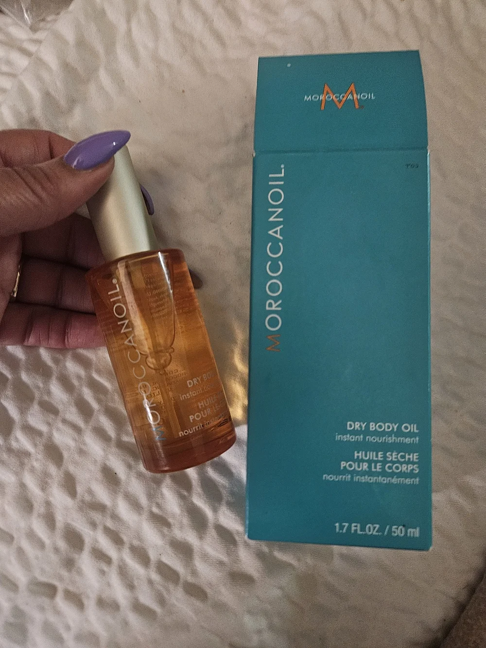 Moroccanoil Dry Body Oil - Teal Packaging